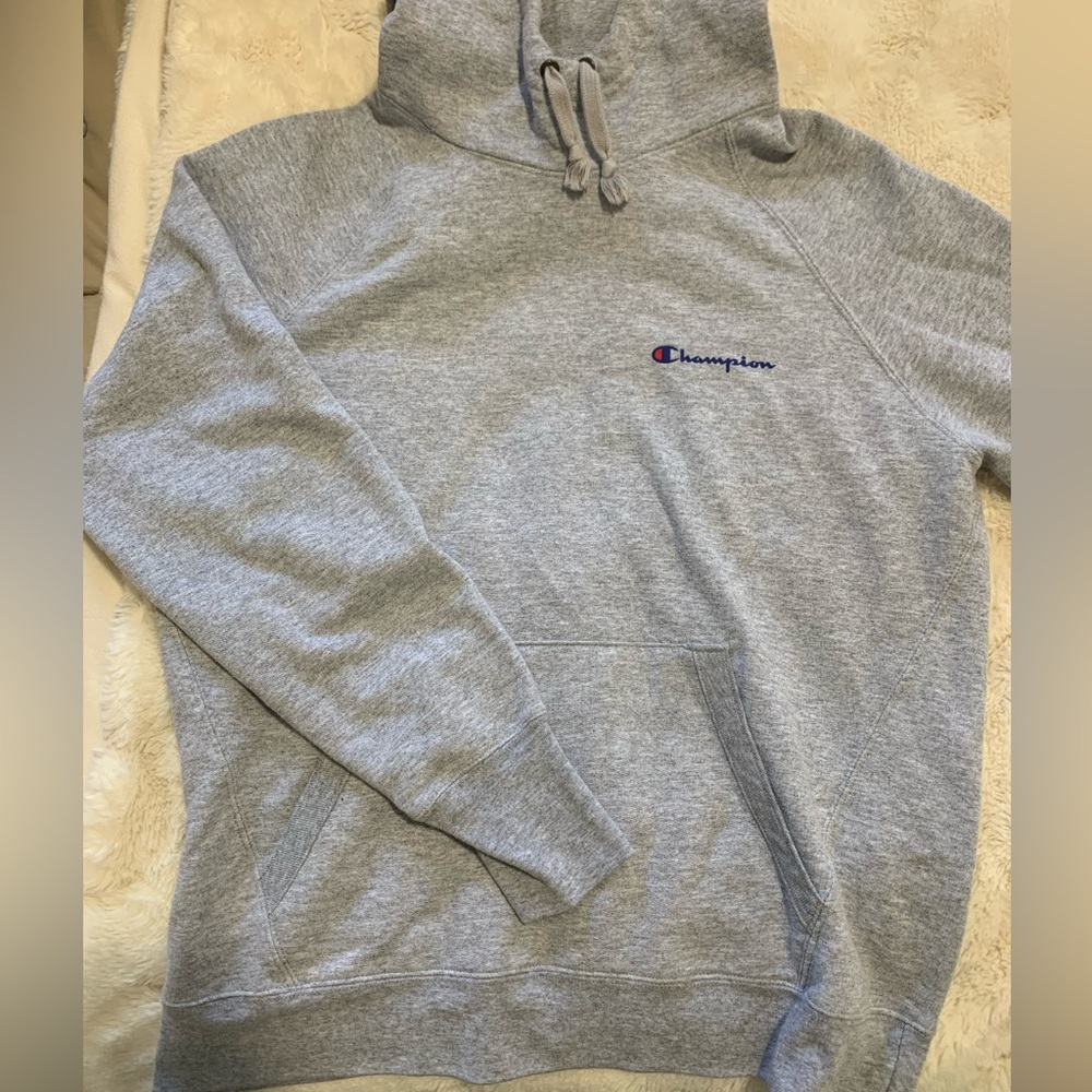 Champion grey cowlneck hoodie